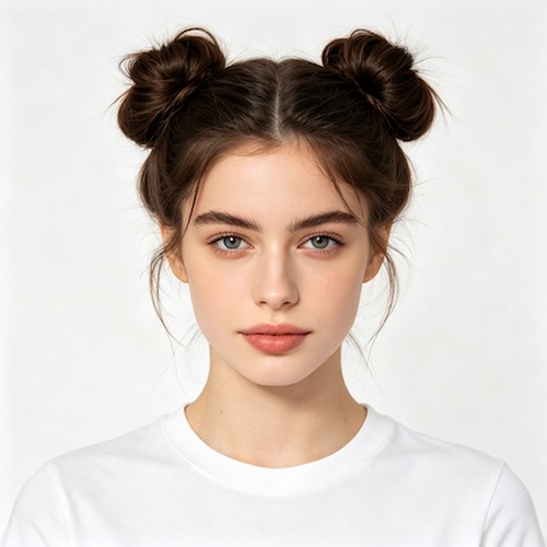 double space buns